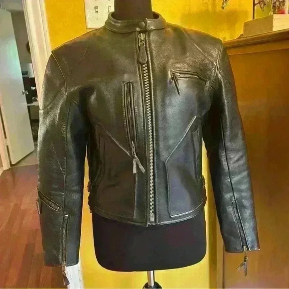 Easy Riders‎ Leather Padded Touring Jacket Size Small - Picture 1 of 13